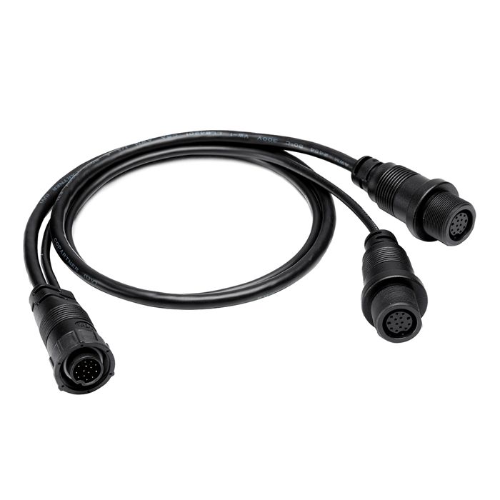 Кабель для электроники Humminbird 14 M SILR Y - SOLIX/APEX Side Imaging & 2D Splitter Dual