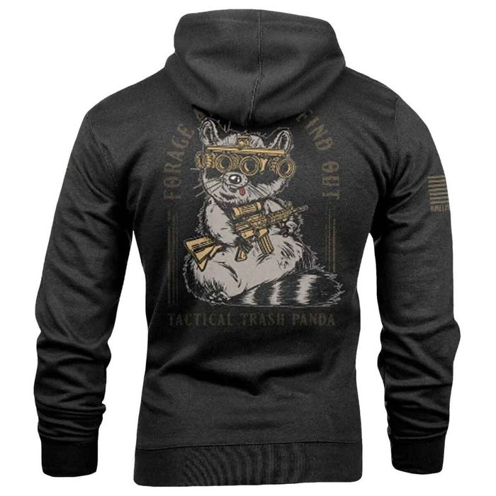 Рыболовная рубашка Nine Line Men's Tactical Trash Panda Casual Hoodie