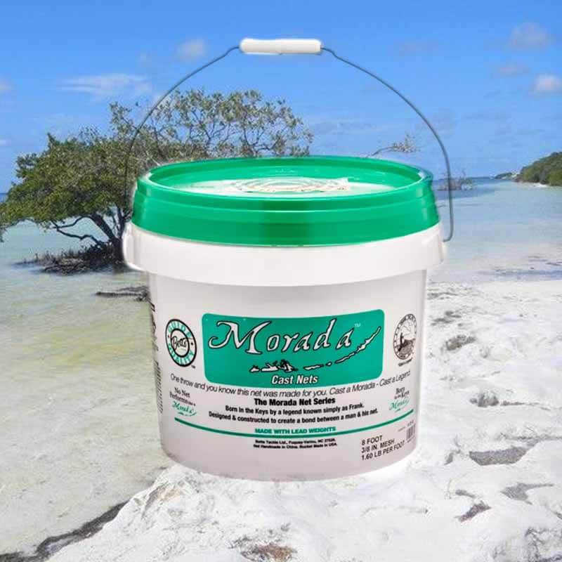 Подсачек Capt. Harry's Fishing Supply Betts Morada Cast Net 1" 10ft Mesh 1.6LB Lead
