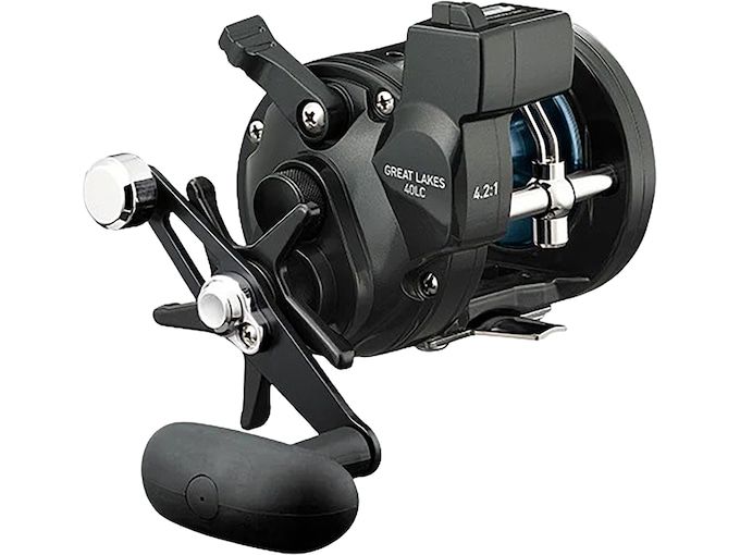 Троллинговая катушка Daiwa Great Lakes Line Counter Conventional Reel RH 4.2:1