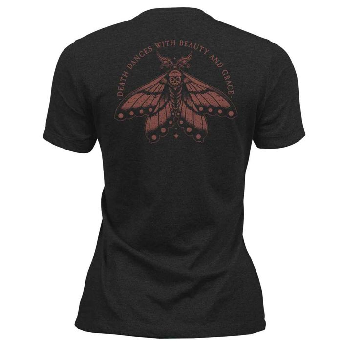 Рыболовная рубашка Nine Line Women's Death Moth Short Sleeve Casual Shirt