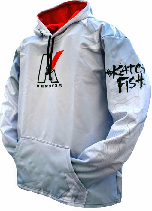 Рыболовная рубашка Kenders Outdoors DYE-SUB GRAPHIC HOODIE - FRAKTURE