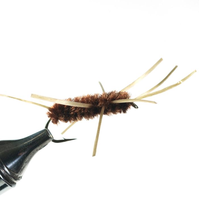 Мушки Rubber Leg Nymph - 8 / Brown