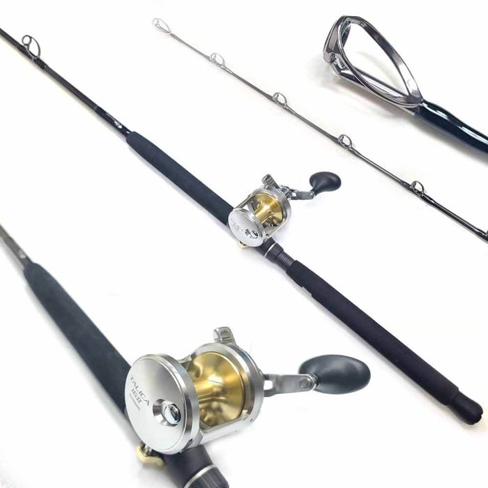 Комплект удилище + катушка Shimano Talica 16IIA and Capt. Harry's 7" Bottom Rod Combo