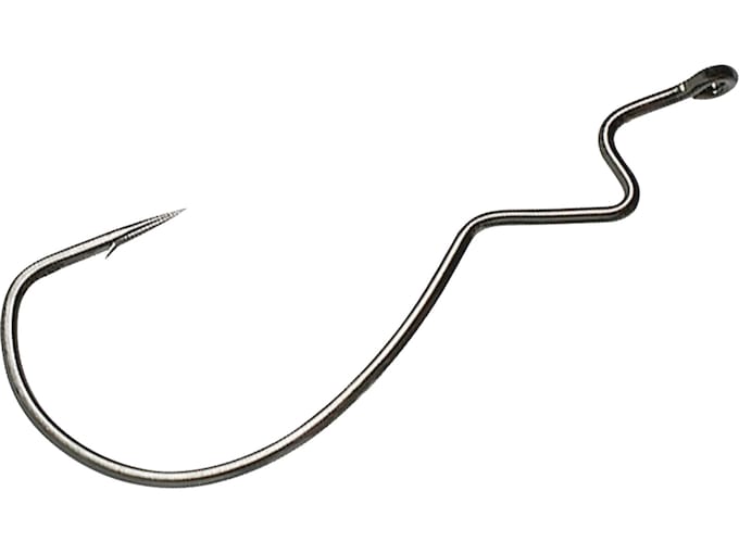 Крючки Gamakatsu Skip Gap Worm Hook #3/0 Black 5PK