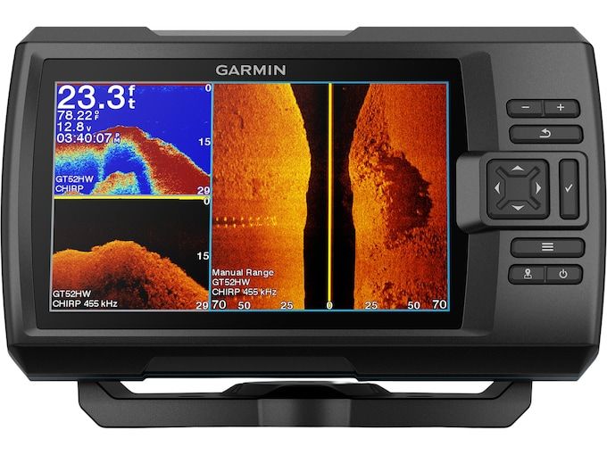 Эхолот Garmin STRIKER Vivid sv CHIRP SideVu Worldwide Base Map Fish Finder