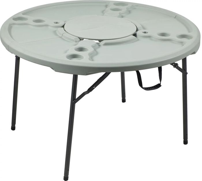 Кемпинговая мебель Academy Sports + Outdoors 4 ft Round Folding Cookout Table