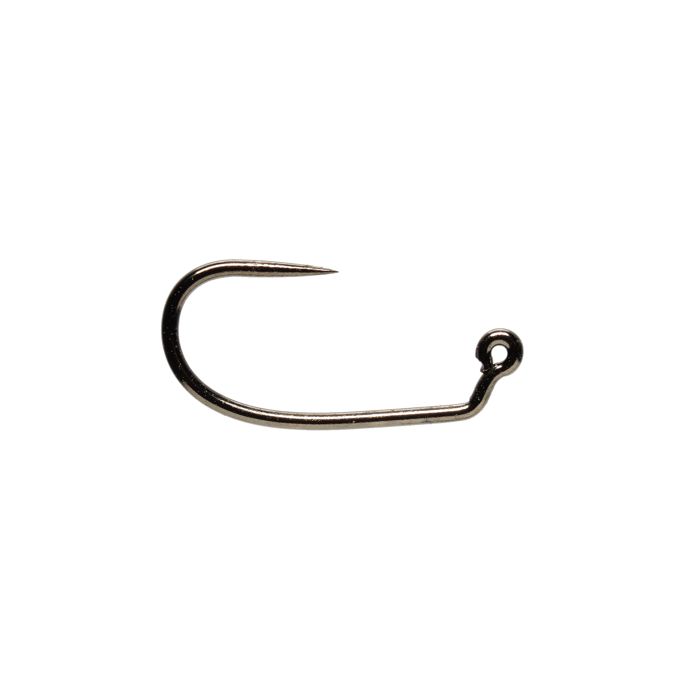Крючки J. Stockard Fly Fishing FM5140 Jig Force Straight Point Barbless Black Nickel Hook