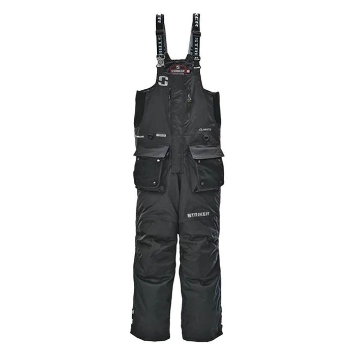 Утеплённый костюм Striker Climate Men's Ice Fishing Bibs - Black - 5XLT
