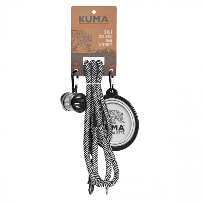 Снаряжение для собаки Kuma Outdoor Gear Kuma 3-In-1 Polyester Dog Leash