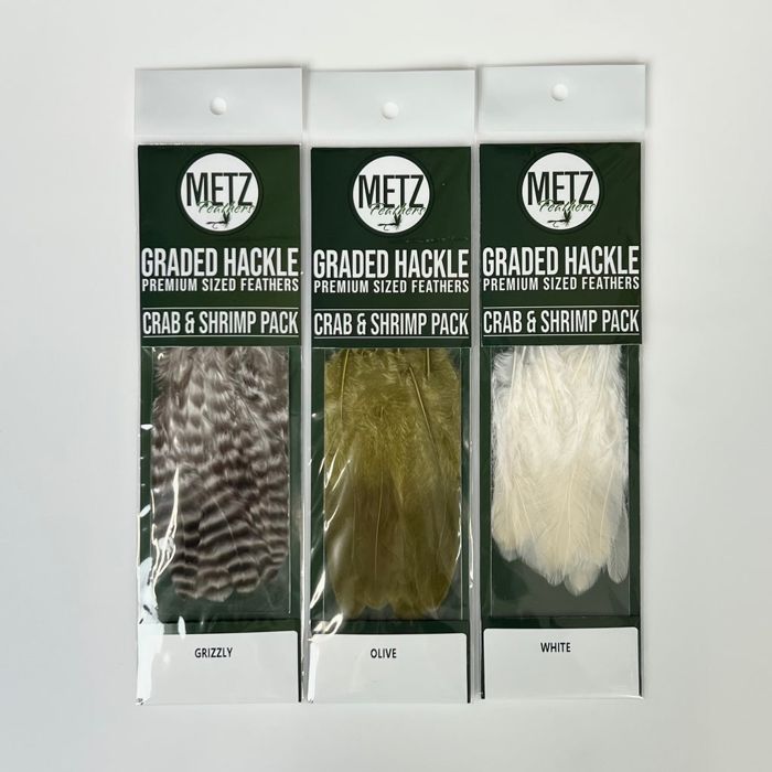Материал для вязания мушек Umpqua Metz - Hackle Crab and Shrimp Pack