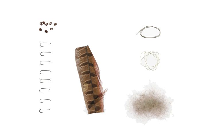 Набор для вязания мушек Nymph-Head Evolution Mayfly Clinger Nymph Fly Tying Kit