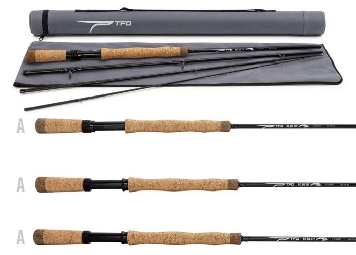 TFO BC Big Fly Rod Series - 890-4 (9ft 8wt 4pc) 4.2-oz., Grain Wt 250