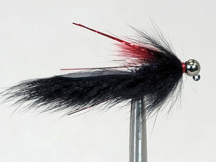 Зимняя приманка Tungsten Jig Squirrel - Black - #10