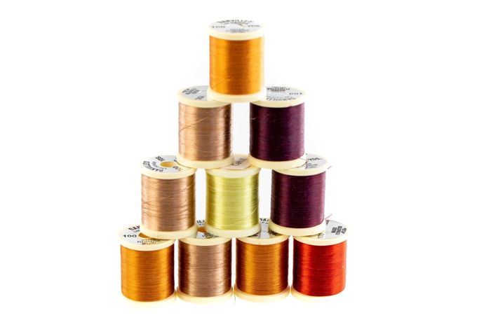 Нить для вязания мушек Danville 140 Denier Waxed Flymaster Plus Thread