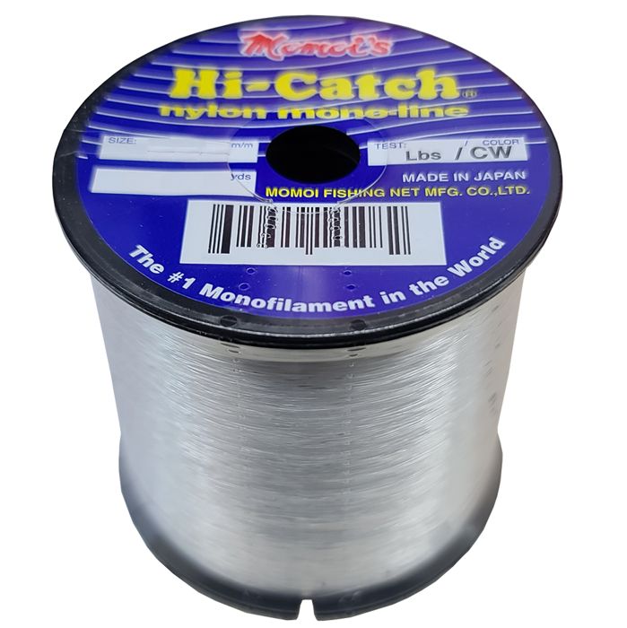Монофильная леска MOMOI'S Hi-Catch Nylon Monofilament Line - CLEAR - 1/4 lb. Test