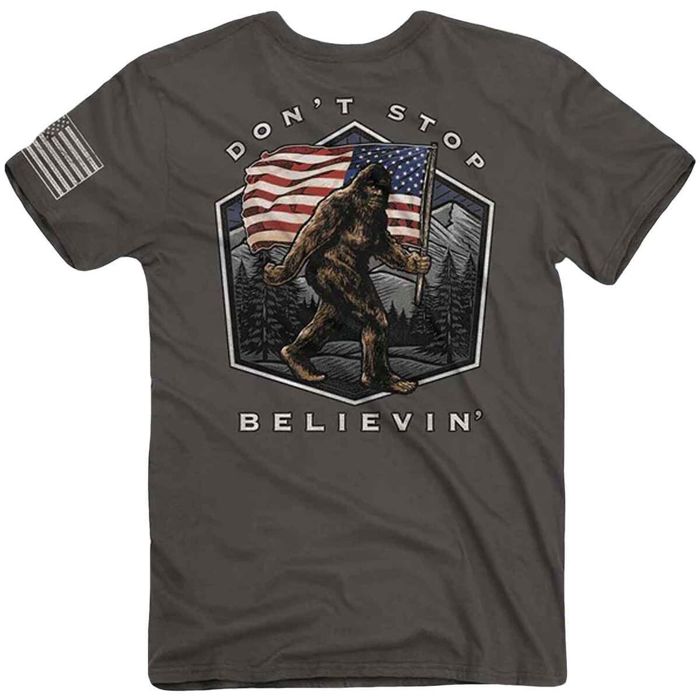 Рыболовная рубашка Buck Wear Men's USA Bigfoot Short Sleeve Casual Shirt