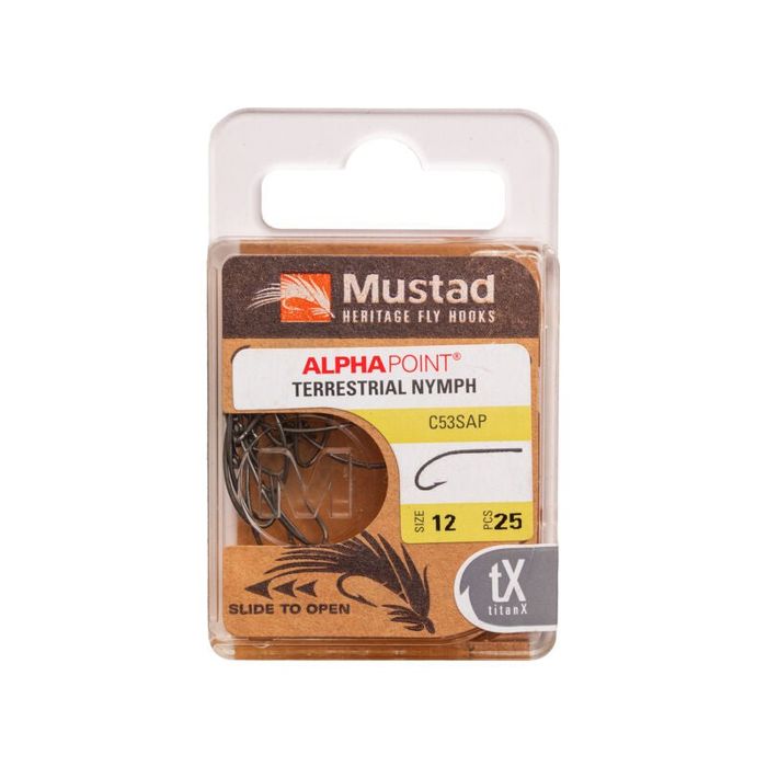 Крючки Hareline Mustad - Nymph/Dry Hook C53SAP