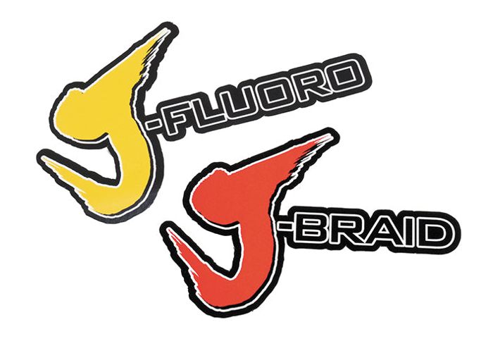 Наклейки DAIWA J-BRAID & J-FLUORO DECALS