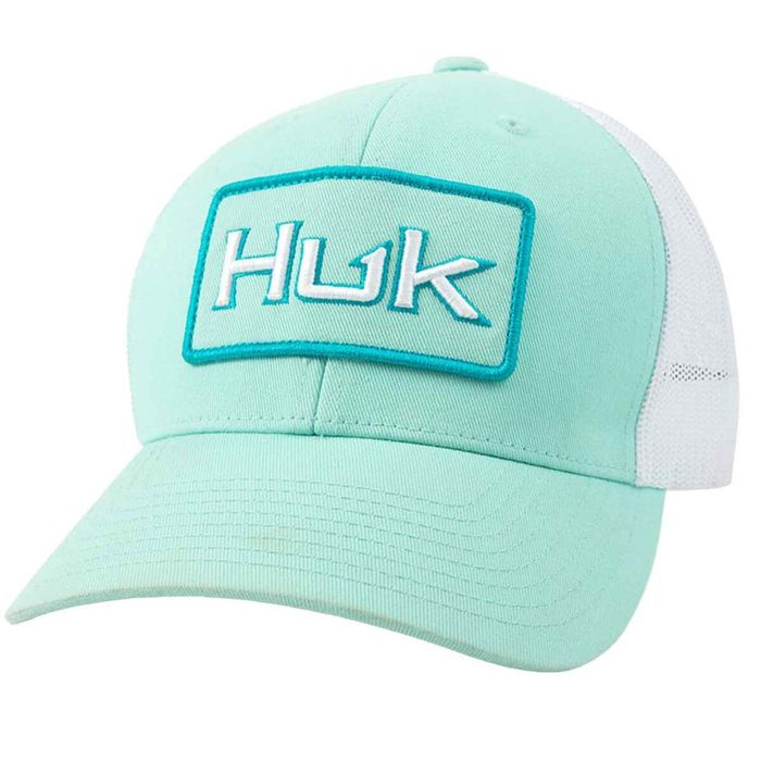 Головной убор Huk Women's Bold Patch Trucker Hat - Bermuda - One Size Fits Most