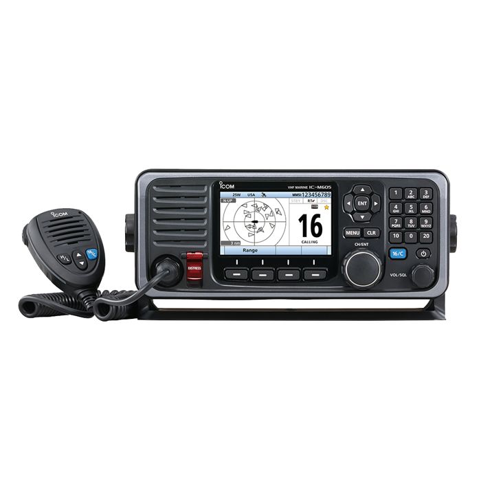 Крепление ICOM AMERICA INC. ICOM M605 Fixed Mount 25W VHF w/Color Display, AIS & Rear Mic
