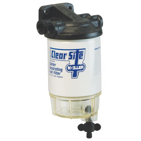Запчасть лодочного мотора Moeller Clear Site Water Separating Fuel Filter System w/Powder-