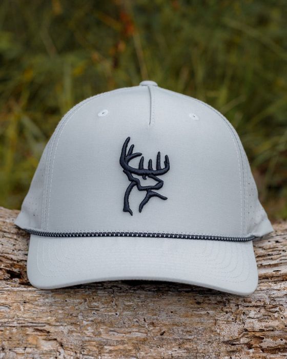 Головной убор Buck Commander Richardson Perforated Performance Heather Grey Hat