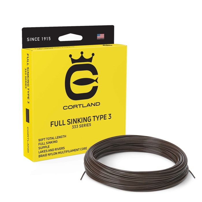 Нахлыстовый шнур J. Stockard Fly Fishing Full Sinking Type 3 Fly Line