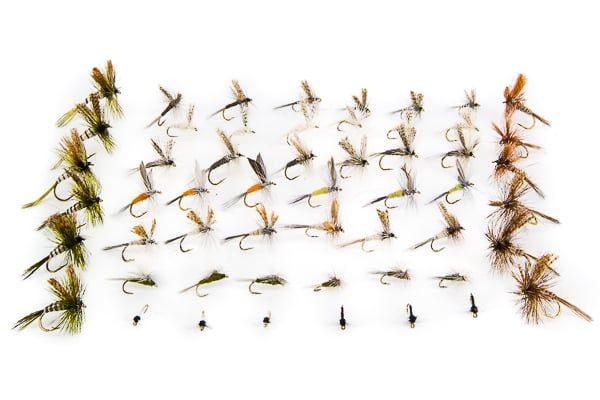 Мушки Big Y Fly Co. Eastern Dry Fly Assortment-- 54 Flies #24