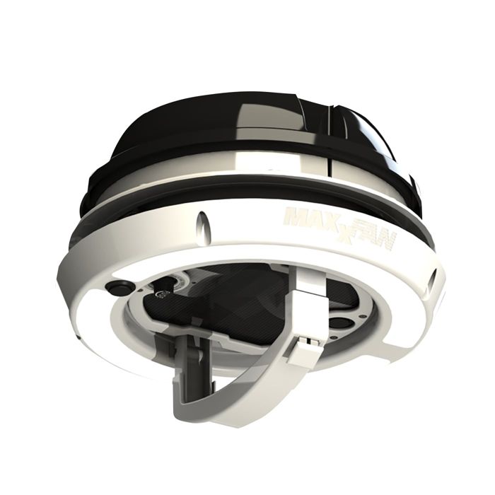 Лодочная электрика MaxxAir MaxxFan Dome Plus with Cool White LED Lighting, Black