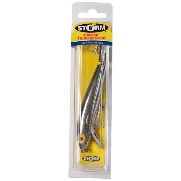 Джеркбейт Storm Lures Storm Original Jointed Thunderstick Hard Jerkbait - Metallic Silver/
