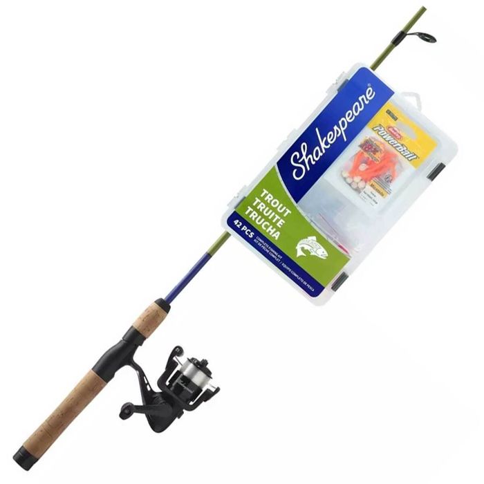 Комплект удилище + катушка Shakespeare Catch More Fish Trout Spinning Combo - 5ft 6in, Lig