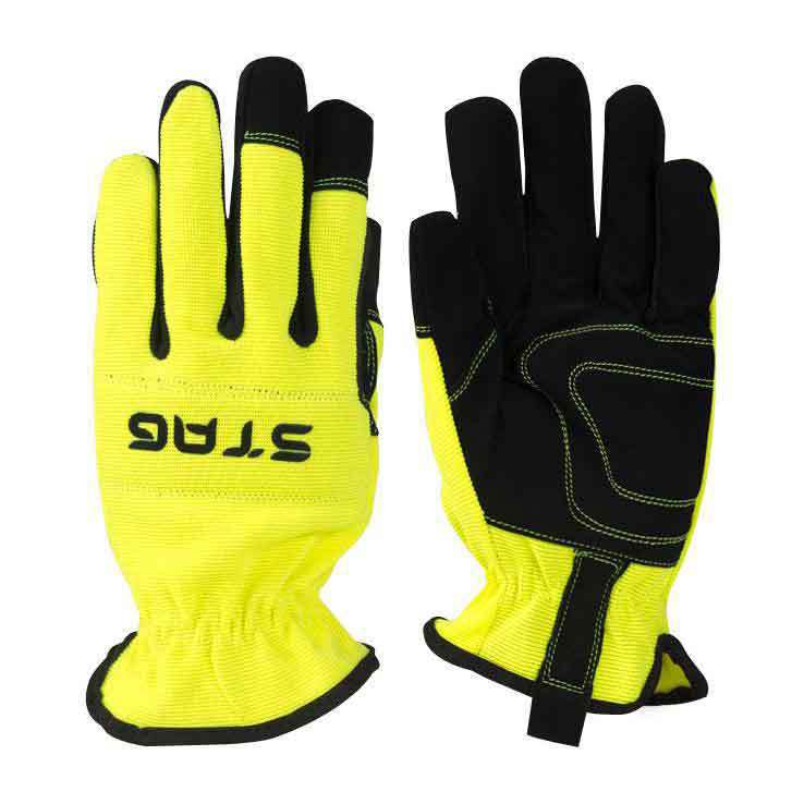 Перчатки Golden Stag Men's Synthetic Leather All Purpose Gloves - Hi-Vis - XL