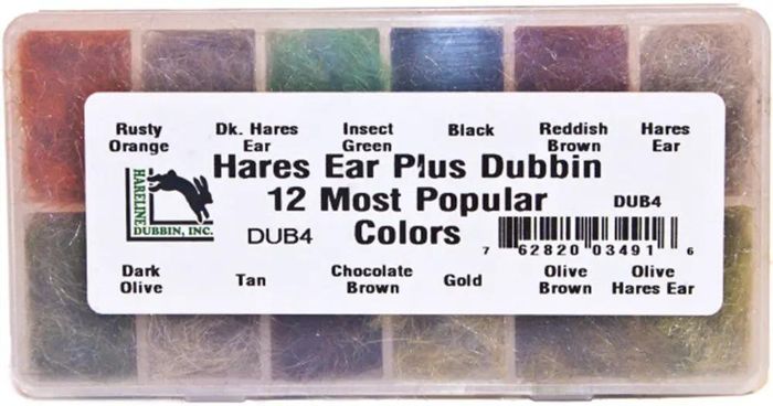Материал для вязания мушек Hareline Dubbin Hareline Hares Ear Plus Dubbing Dispenser