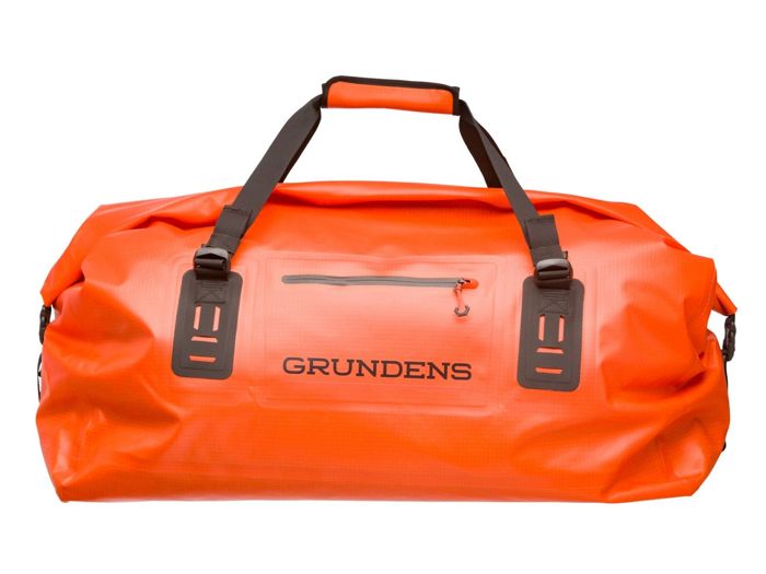 Материал для вязания мушек Grundens Shackleton Duffel 105L - Red Orange
