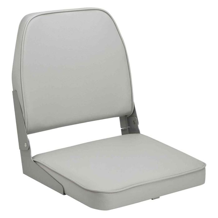 Лодочное сиденье Attwood Corp Attwood Low-Back Padded Boat Seat - Gray