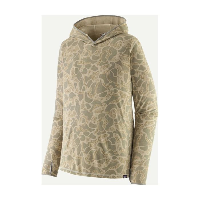 Рыболовная рубашка Patagonia - M's Tropic Comfort Natural Sun Hoody - Coastal Edge: Natura