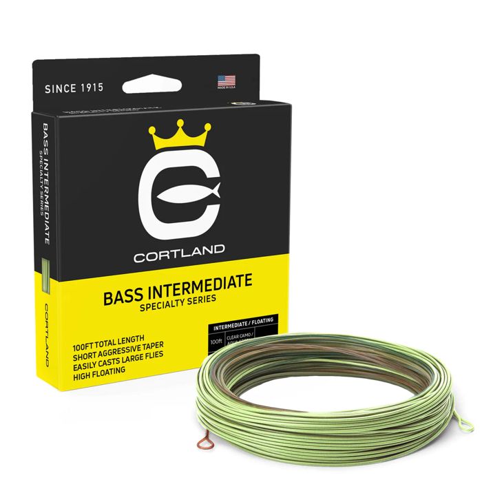Нахлыстовый шнур Cortland Specialty Series Bass Intermediate Fly LIne - WF7I/F