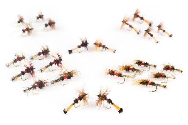 Мушки Big Y Fly Co. Royal Family Assortment--24 flies #40