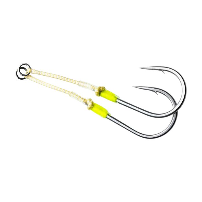 Крючки JYG Pro Single Assist Hooks - Kevlar - 4/0