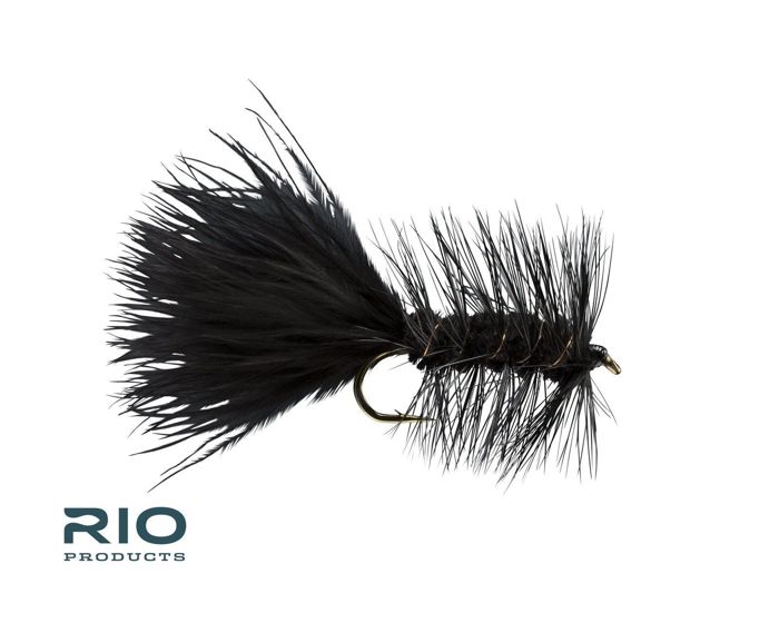Мушки Woolly Bugger - Black - #8
