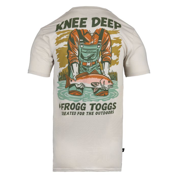 Рыболовная рубашка frogg toggs Knee Deep T-Shirt | Faded Tan