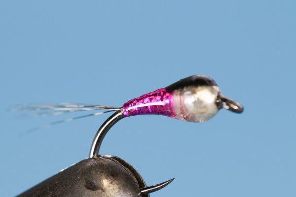Мушки Big Y Fly Co. Perdigon Flash Nymph-Tungsten (Barbless)