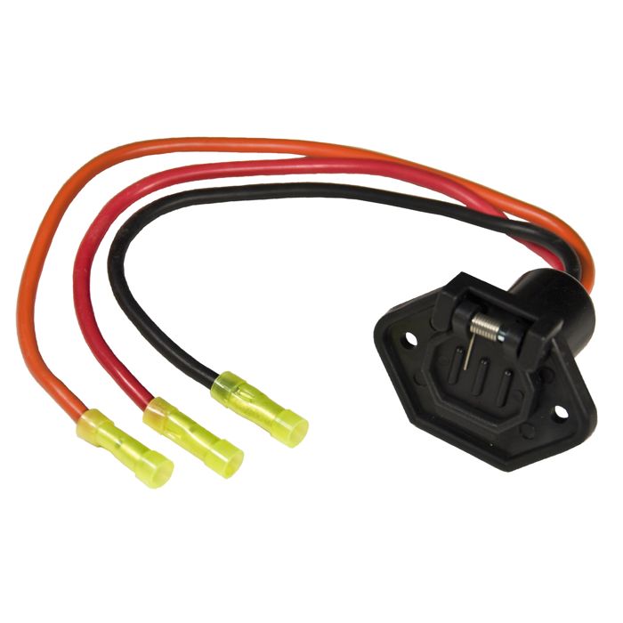 Разъём для троллингового мотора Sierra 10-Gauge Trolling Motor Plug And Socket, Female 3-P