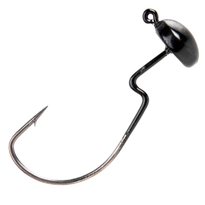 Джиг-головки Lost Creek Weedless Ned Jig Heads - Black, 1/16oz, 5pk