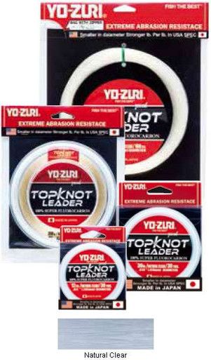 Yo-Zuri TopKnot флюорокарбоновый поводок 15 lb 30 ярдов