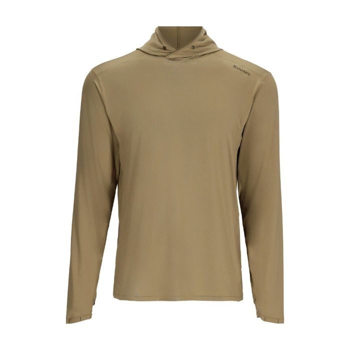 Рыболовная рубашка Simms M's SolarFlex Hoody - Bay Leaf