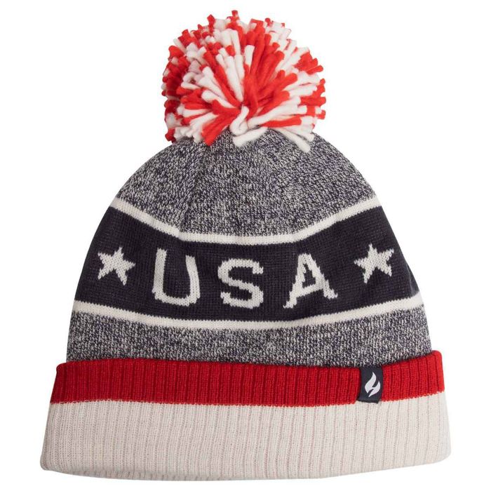 Шапка Heat Holders Men's USA Thermal Beanie - Red - One Size Fits Most