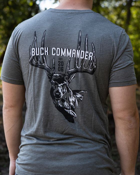 Рыболовная рубашка Buck Commander Deer Sketch Tri-blend Tee