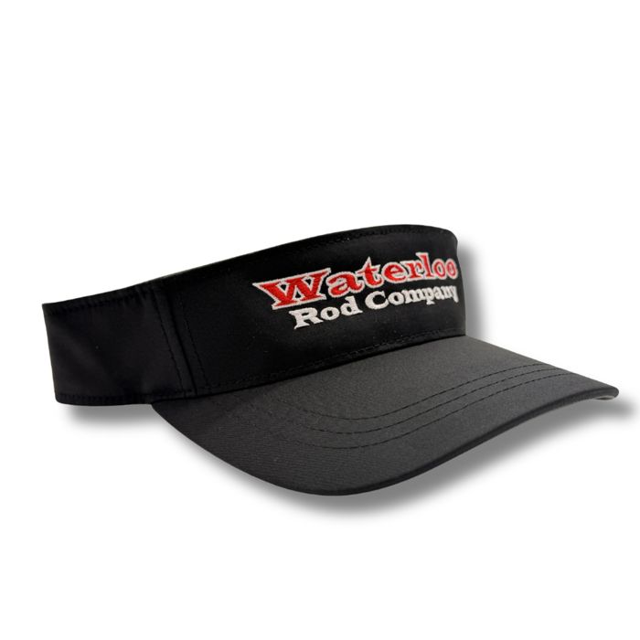 Головной убор Richardson Waterloo Black Visor - Original Logo - Red